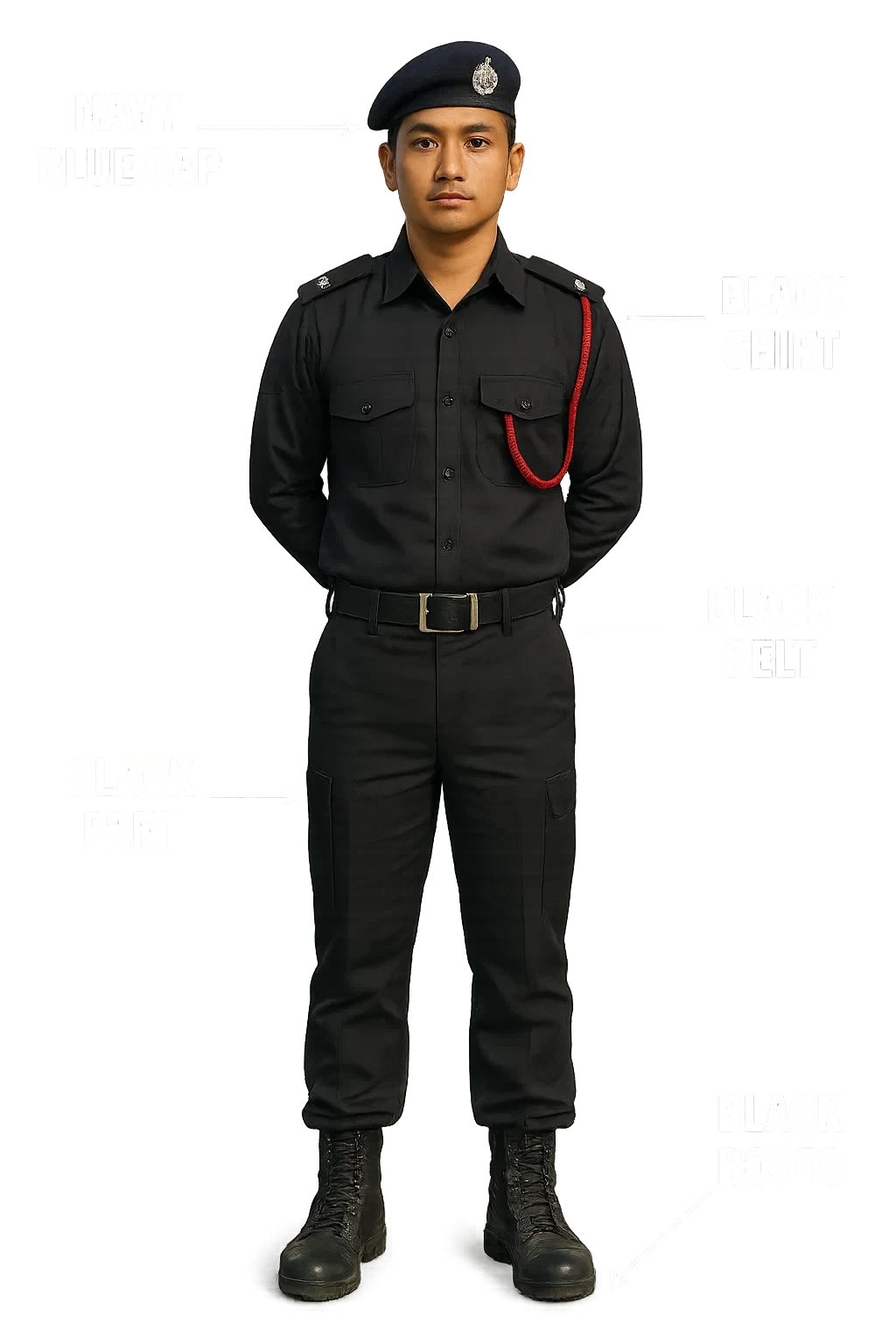 Dhungkar uniform details